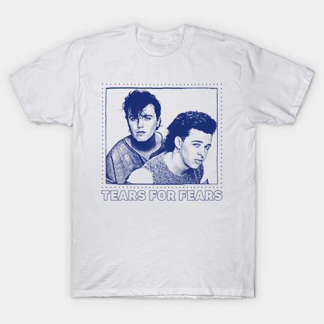 -- Tears For Fears -- 80s Aesthetic T-Shirt by DankFutura